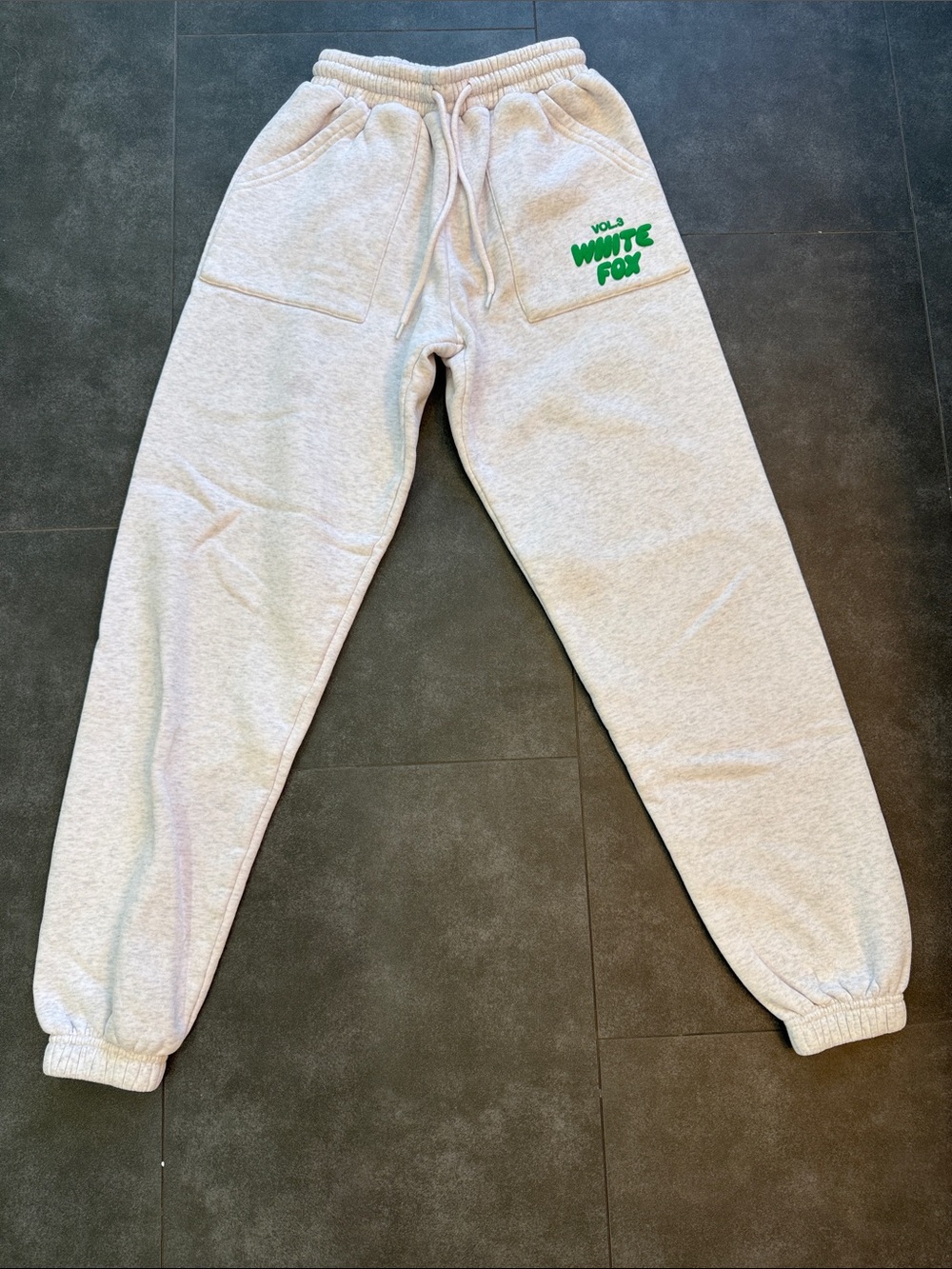 White fox sweats